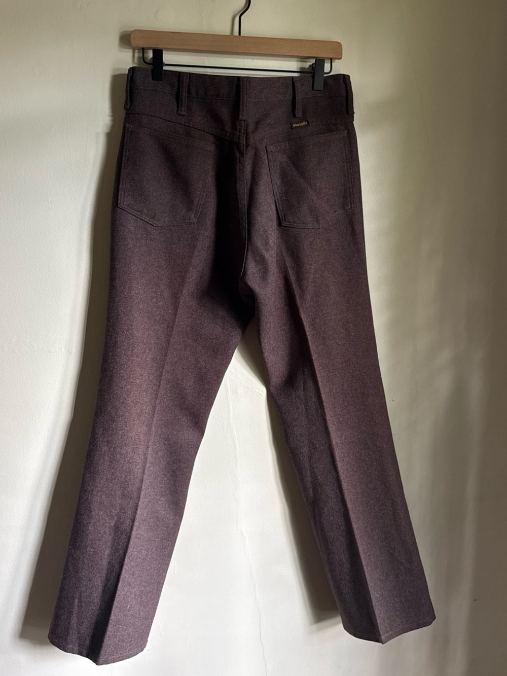 Wrangler Men's Dress Pants in Deep Brown
